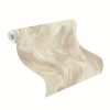 Back To Nature bézs/ mandulabarna levél mintás tapéta 571554