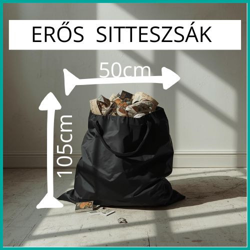 Erős sitteszsák 50 x105cm