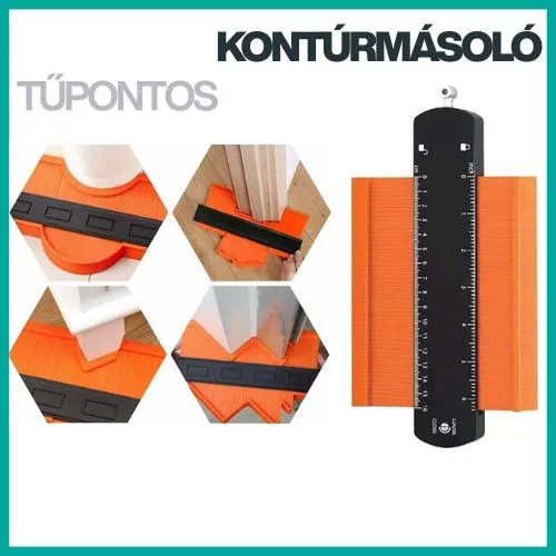 Kontúrmásoló 16 cm – precíz formaátvétel bármilyen felülethez