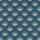 Kék-arany-fehér art deco mintás tapéta 637632