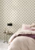 Törtfehér-ezüst-fekete art deco mintás tapéta 637649 