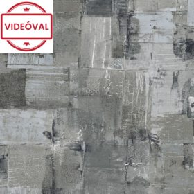   Divino antracit és kékesszürke modern mintás fényesen csillámló luxus tapéta 65295