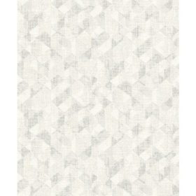   Welcome home fehér-szürke-ezüst geometria mintás tapéta 654219