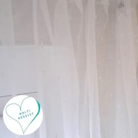 Készfüggöny, apró mintás, fényáteresztő  145x245cm