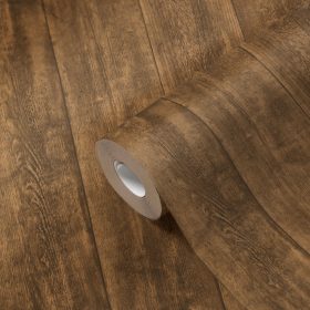 Elements szép barna, széles lambériás tapéta 7088-23