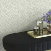 Farm Living skandináv stílusú apró virágmintás fehér-spenótzöld tapéta 709353