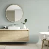 Farm Living natur minta nélküli szürkéskék tapéta 709810