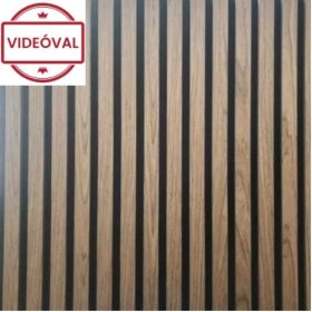 Akusztikus panel falra és mennyezetre 60x60 cm dió 4db