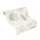 Unsere fehér/szürke geometriai mintás modern tapéta 735956