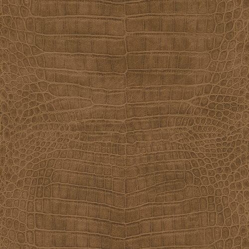 African Queen élethű barna krokodilbőr mintázatú tapéta 751314