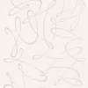 Unsere modern grafikai mintás krémfehér tapéta 753301