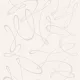 Unsere modern grafikai mintás krémfehér tapéta 753301