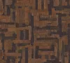 Black, elegáns absztrakt textil mintás bronz és csokibarna design tapéta  78204-6