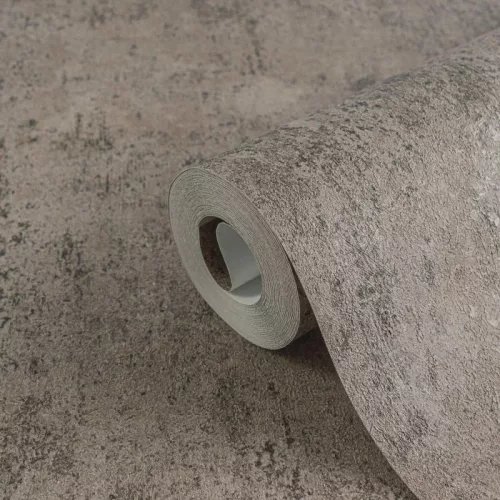  Texture Art dohánybarna-fekete betonmintás tapéta 78629-5