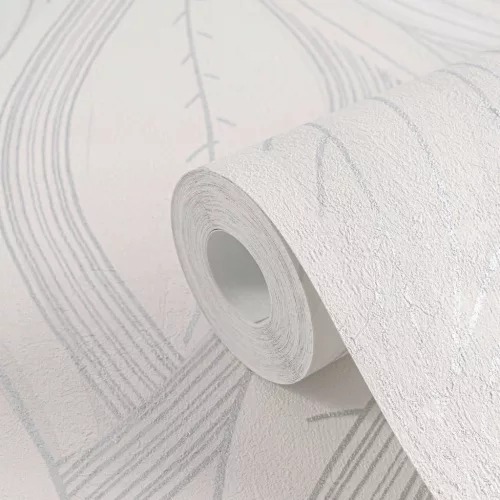 Designed in White modern levélmintás tapéta 78655-5