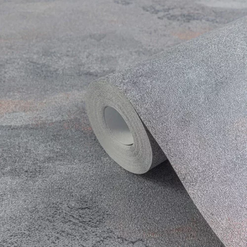  Texture Art absztrakt hullámmintás antracitszürke-ezüst-arany tapéta 78656-2