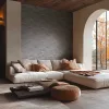  Texture Art absztrakt hullámmintás antracitszürke-ezüst-arany tapéta 78656-2