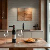  Texture Art absztrakt hullámmintás türkiz- rosegold tapéta 78656-5
