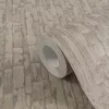  Texture Art absztrakt fa-funérhatású középszürke-ezüst tapéta 78666-3