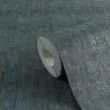  Texture Art absztrakt fa-funérhatású mély tengerkék tapéta 78666-5