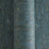  Texture Art absztrakt fa-funérhatású mély tengerkék tapéta 78666-5
