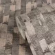 Vibes & Styles 79008-2 szürkésbarna, hosszanti geometrikus mintás vlies tapéta