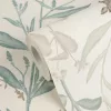 Vibes & Styles tapéta 79009-2 türkiz/barna romantikus botanikai mintás vlies tapéta