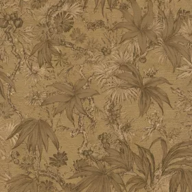 History of Art aranybarna japandi tapéta 79047-2