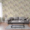  Pint Walls krém-zöld festményszerű erdei táj mintás vliestapéta 79185-1