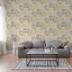  Pint Walls krém-zöld festményszerű erdei táj mintás vliestapéta 79185-1