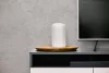 Attractive modern texturál vakolat hatást keltő betonszürke ezüst csillogású tapéta 79192-2