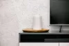 Attractive modern texturál vakolat hatást keltő fehér és szürke ezüst csillogású tapéta 79192-3