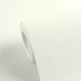   Attractive minimál stílusú egyszínű törtfehér tapéta 79193-4