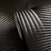 Fekete alapon ezüst, fémesen csillogó, geometrikus vlies tapéta 79252-3  TheTrendSpectrum tapéta kollekció