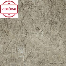   Divino barna szürke ezüst apró üveggyöngyökkel díszített grafikus luxus tapéta 81316