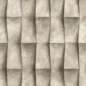 Mona geometriai mintás barna-fekete tapéta 81650