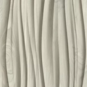   Mona modern 3D hullámmintás mandulabarna-sötétbarna tapéta 81666