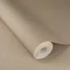 Egyszínű dióbarna textil hatású tapéta 820744