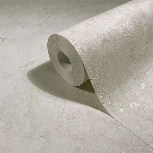 Naomi gyöngyházfehér fényes beton mintás tapéta  82498
