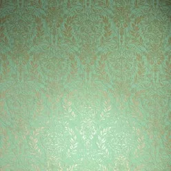 Novamur Oriana zöld alapon aranysárga ornamentikus vlies tapéta 82510