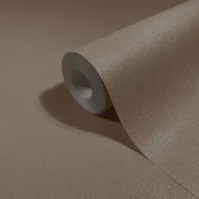   Naomi egyszínű latte barna natur mintanélküli tapéta 82533