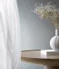 Naomi geometriai mintás szövött hatású  szürkésbarna/fehér tapéta 82547
