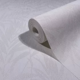 Halványdrapp modern levélmintás PIA tapéta 82589