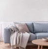 Szürkésdrapp modern levélmintás PIA tapéta 82590