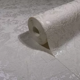 Fénylő barnás vakolathatású PIA tapéta 82597