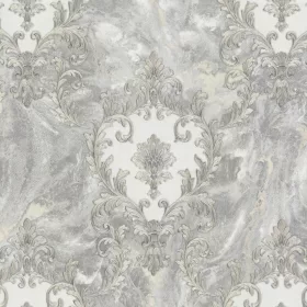   Carrara Best olasz luxus drapp-szürke-barna lágyan csillámló márvány mintás tapéta 82603