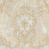 Carrara 2 barna-arany lágyan csillámló barokk mintás tapéta 83602