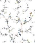 Kék virágos tapéta 84016 Blooming Garden