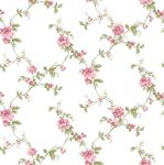 Rózsaszín virágos tapéta 84033 Blooming Garden