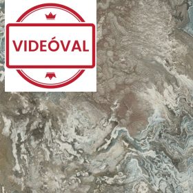   Sötét szürkés-élénk türkiz árnyalatú márvány mintás olasz luxus tapéta 84611